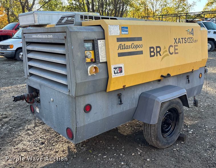 image for item EM6144 Atlas Copco XATS400 JD7 air compressor