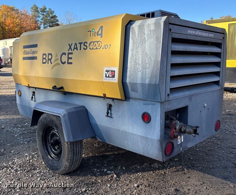 image for item EM6144 Atlas Copco XATS400 JD7 air compressor