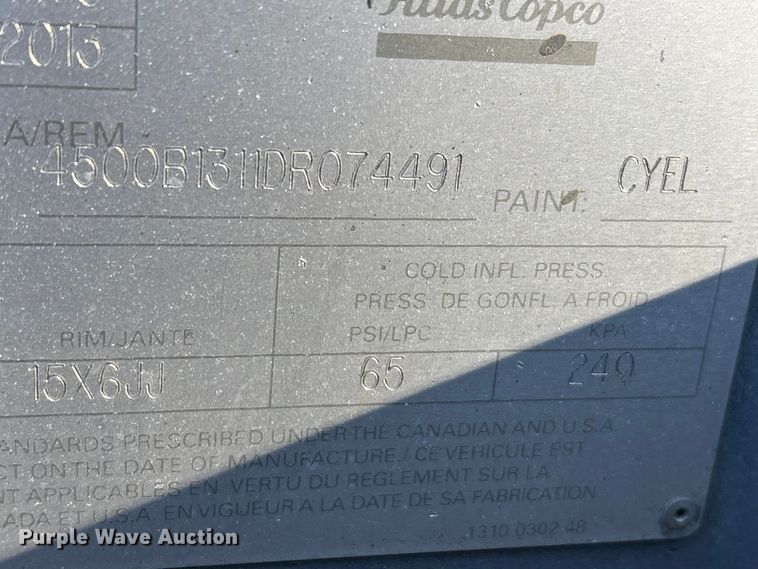 image for item EM6144 Atlas Copco XATS400 JD7 air compressor