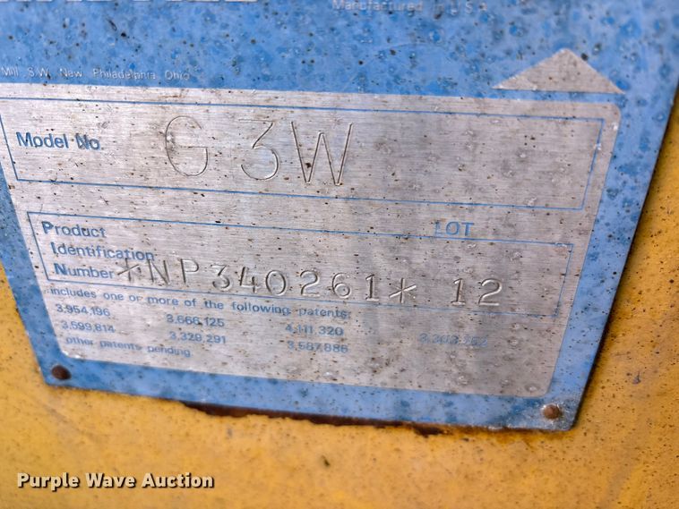 image for item EM6147 Gradall G3W wheeled excavator