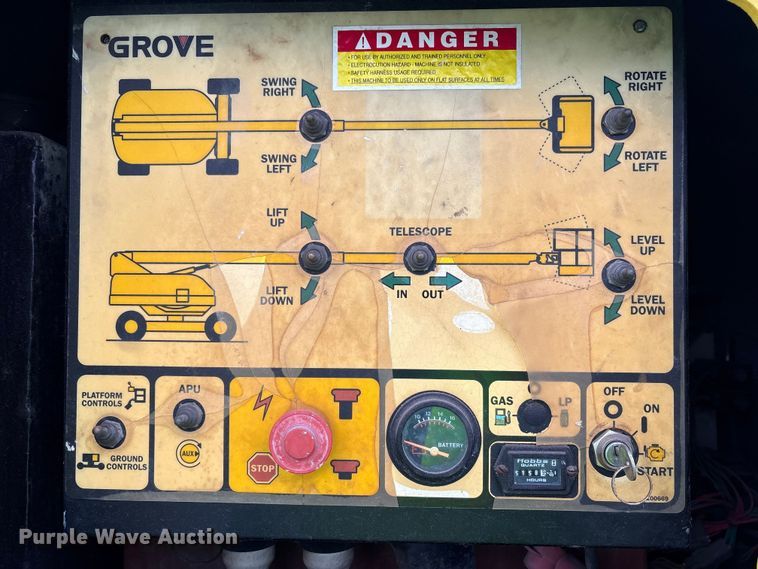 image for item EM6148 Grove T80 boom lift