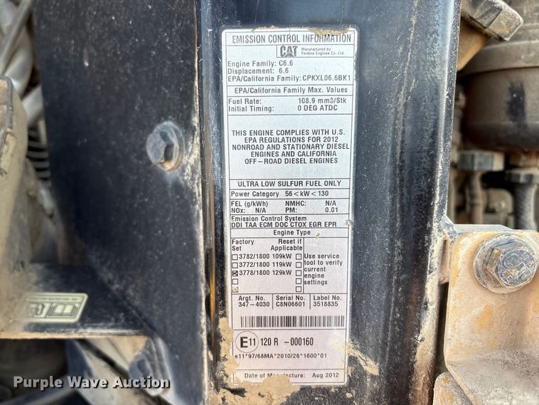 image for item EM6151 2013 Caterpillar 924K wheel loader