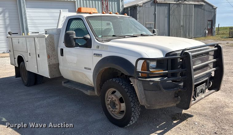image for item EM8306 2007 Ford F550 Super Duty utility / service truck