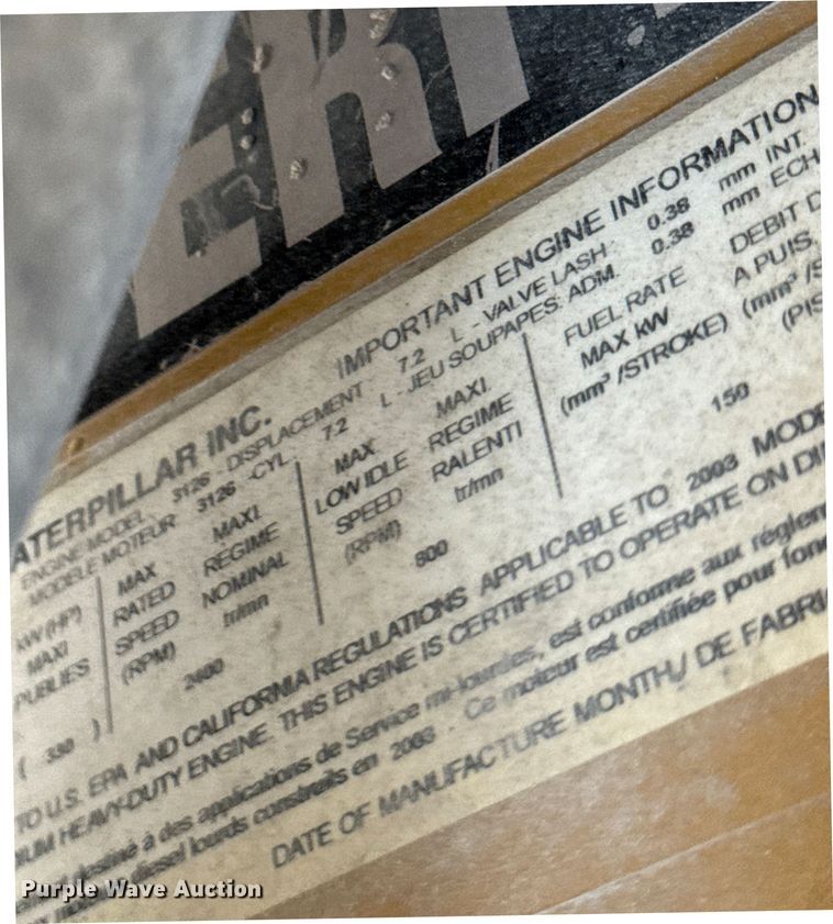 image for item EM8309 2004 Ford F750 Super Duty water truck