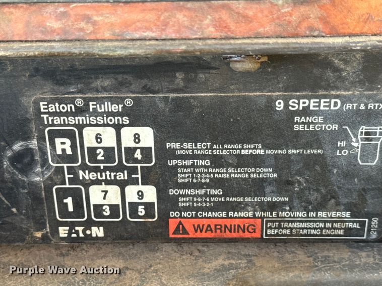 image for item EM8459 1996 International  9300  dump truck