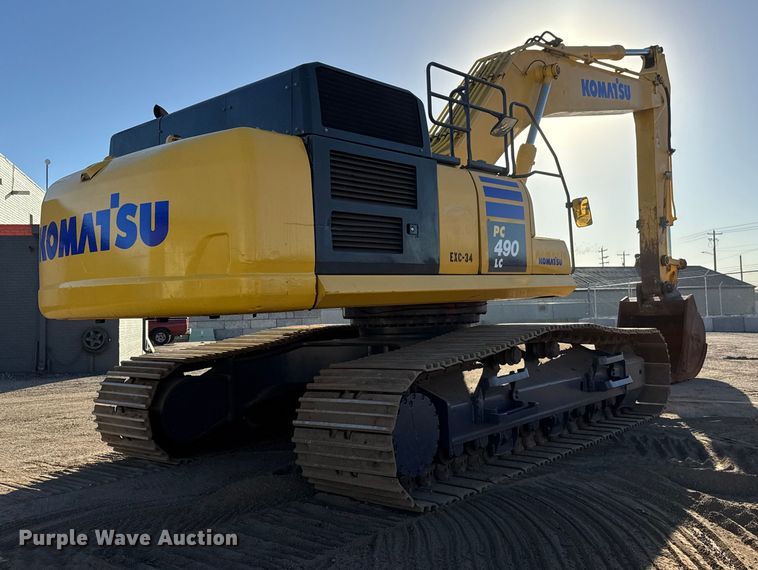 EXCAVADORA 2012 KOMATSU PC490LC10
