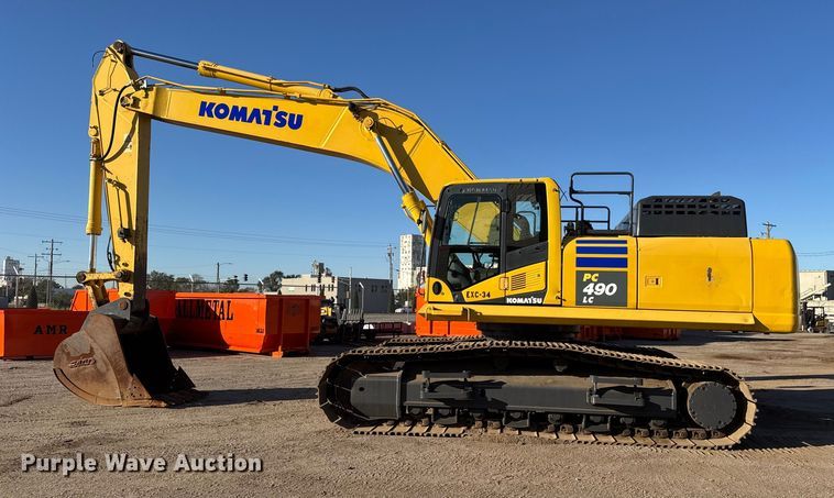 image for item EM8464 2012 Komatsu PC490LC-10 excavator