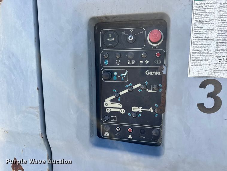 image for item EM8475 2012 Genie S85 boom lift