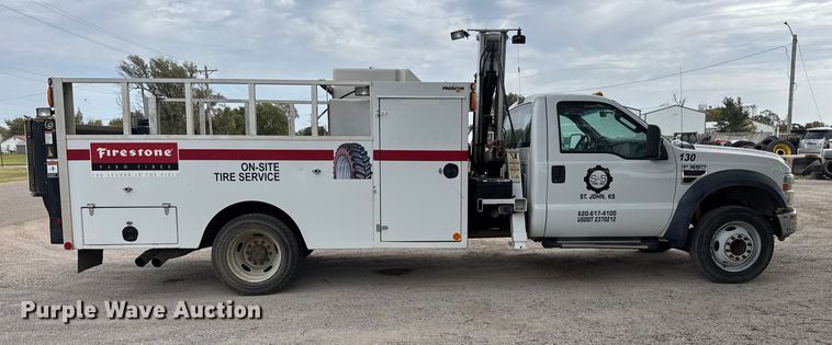image for item EM8489 2008 Ford F550 Super Duty XL utility / service truck