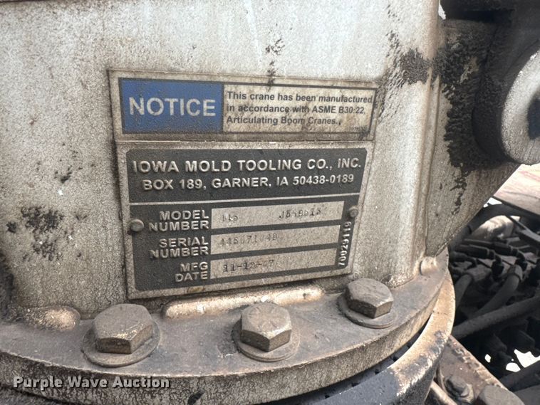 image for item EM8489 2008 Ford F550 Super Duty XL utility / service truck