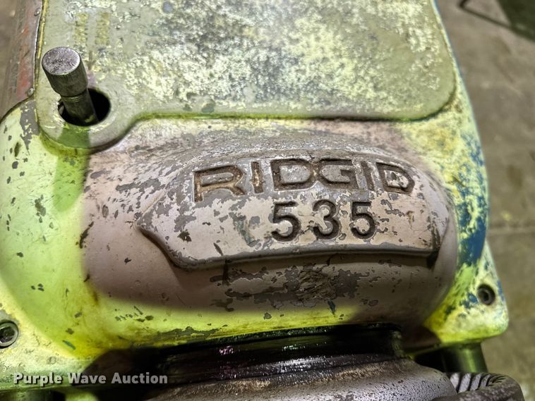 image for item EN0597 Ridgid 535 pipe threader