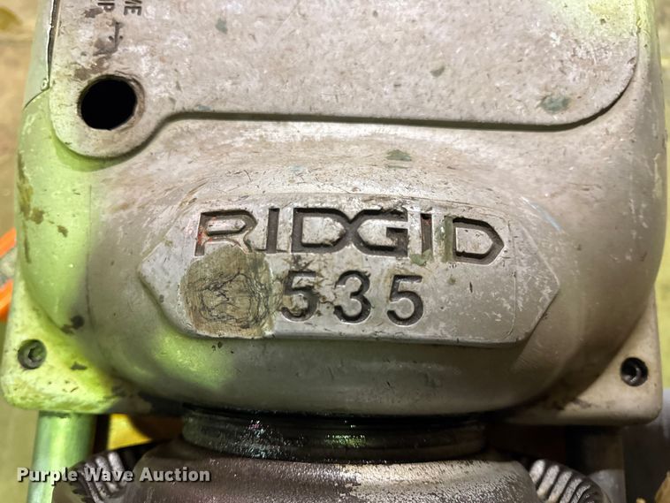 image for item EN0599 Ridgid 535 pipe threader
