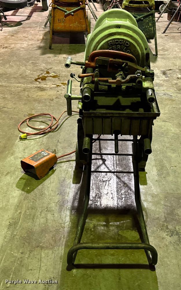 image for item EN0600 Ridgid 1822I pipe threader