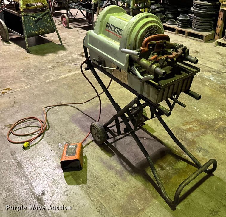 image for item EN0600 Ridgid 1822I pipe threader