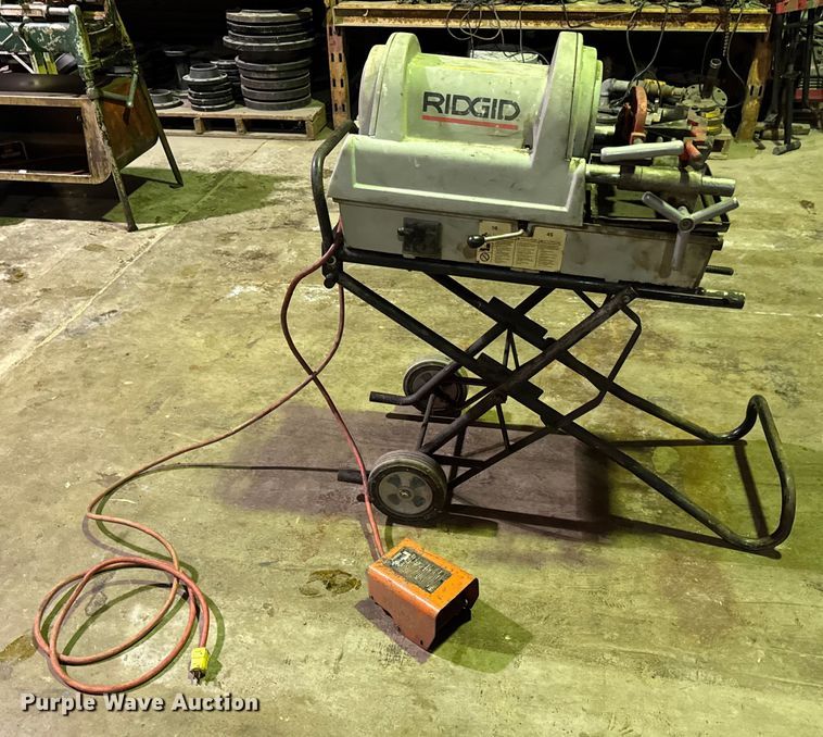 image for item EN0600 Ridgid 1822I pipe threader