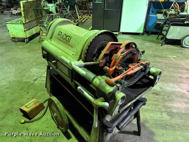 image for item EN0601 Ridgid 1224 pipe threader