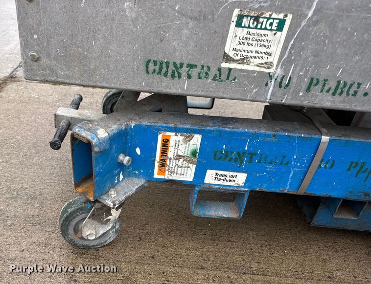 image for item EN0608 Genie AWP-24 vertical lift