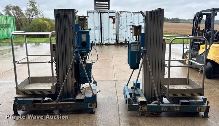 image for item EN0609 (2) Genie vertical lifts