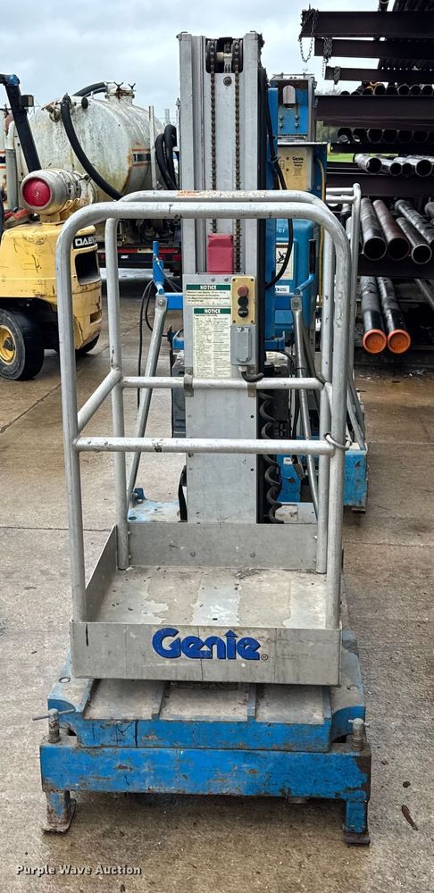 image for item EN0609 (2) Genie vertical lifts