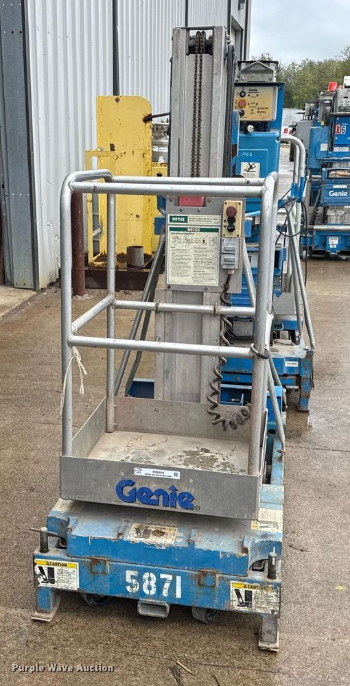 image for item EN0609 (2) Genie vertical lifts