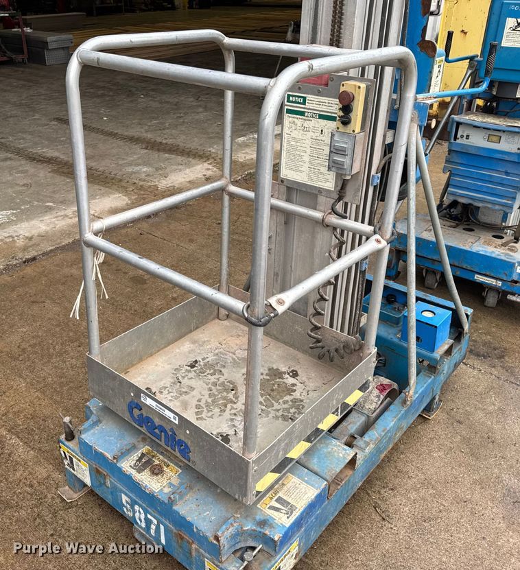 image for item EN0609 (2) Genie vertical lifts