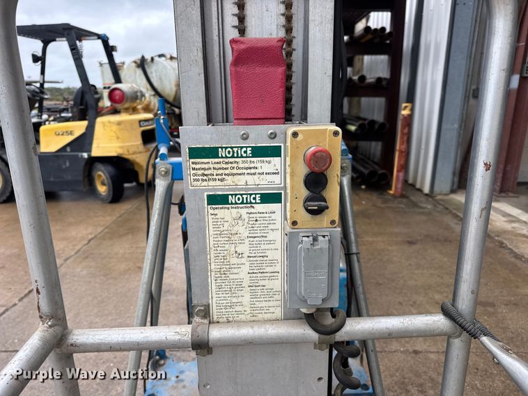 image for item EN0609 (2) Genie vertical lifts