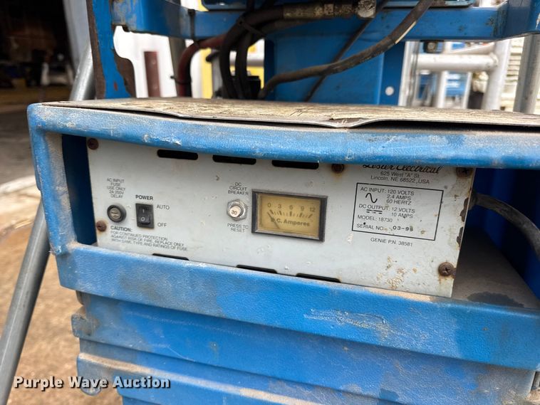 image for item EN0609 (2) Genie vertical lifts