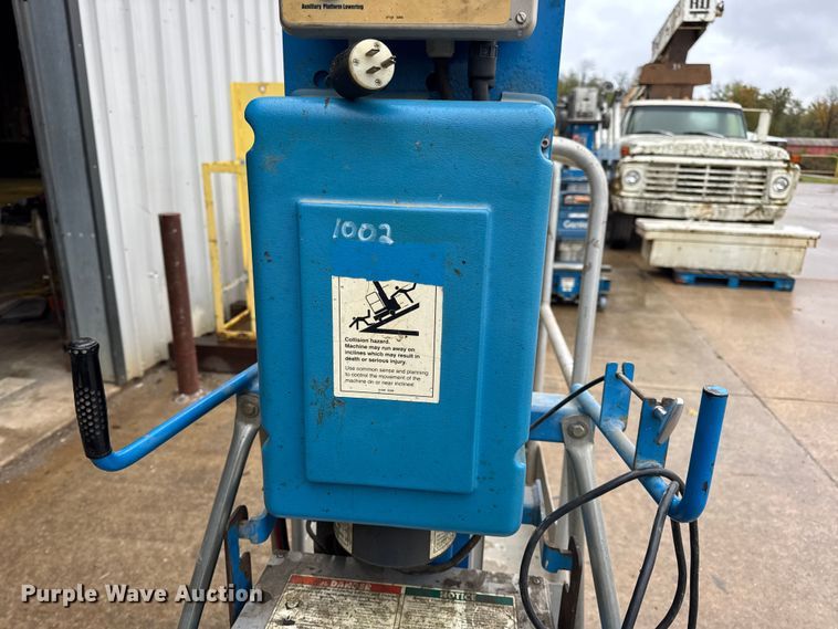 image for item EN0609 (2) Genie vertical lifts