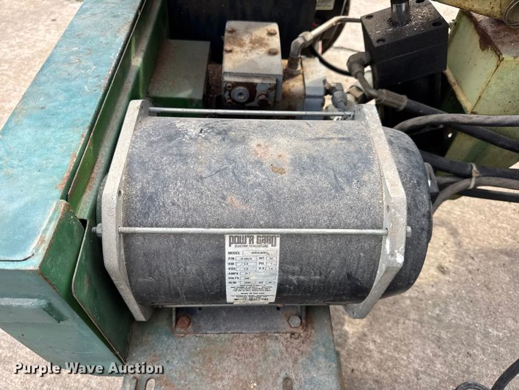 image for item EN0622 McElroy Mfg. Inc. poly fusion machine