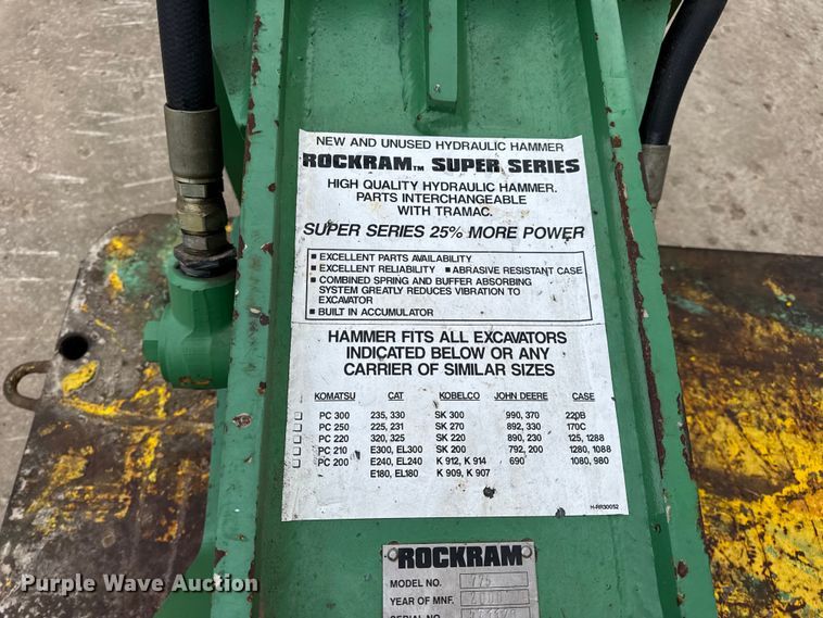 image for item EN0639 2000 Rockram 775 breaker