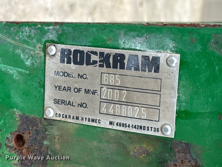image for item EN0640 2002 Rockram 685 breaker