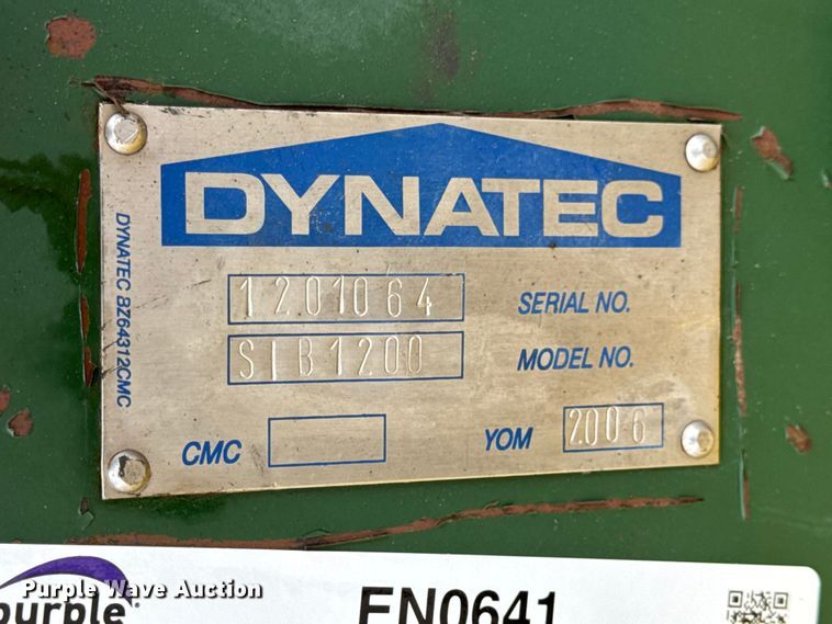 image for item EN0641 2006 Dynatec SIB1200 breaker