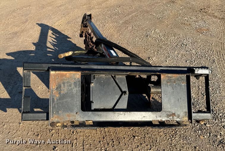 image for item EN0645 Quick Attach skid steer trencher
