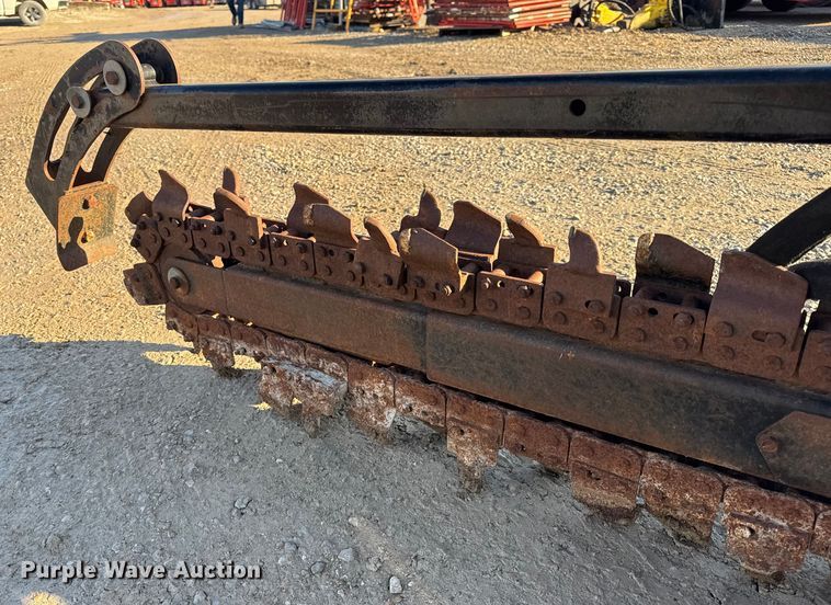 image for item EN0645 Quick Attach skid steer trencher
