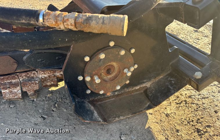 image for item EN0645 Quick Attach skid steer trencher