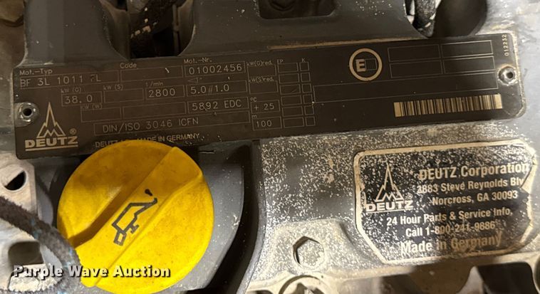 image for item EN0646 2006 Ingersoll-Rand WS36570DHE concrete saw