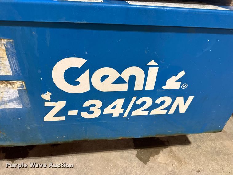 image for item EN0647 2010 Genie Z-34/22N boom lift
