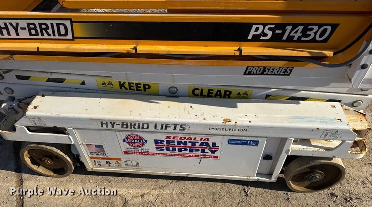 image for item EN0649 2019 Hy-Brid PS-1430S4 scissor lift