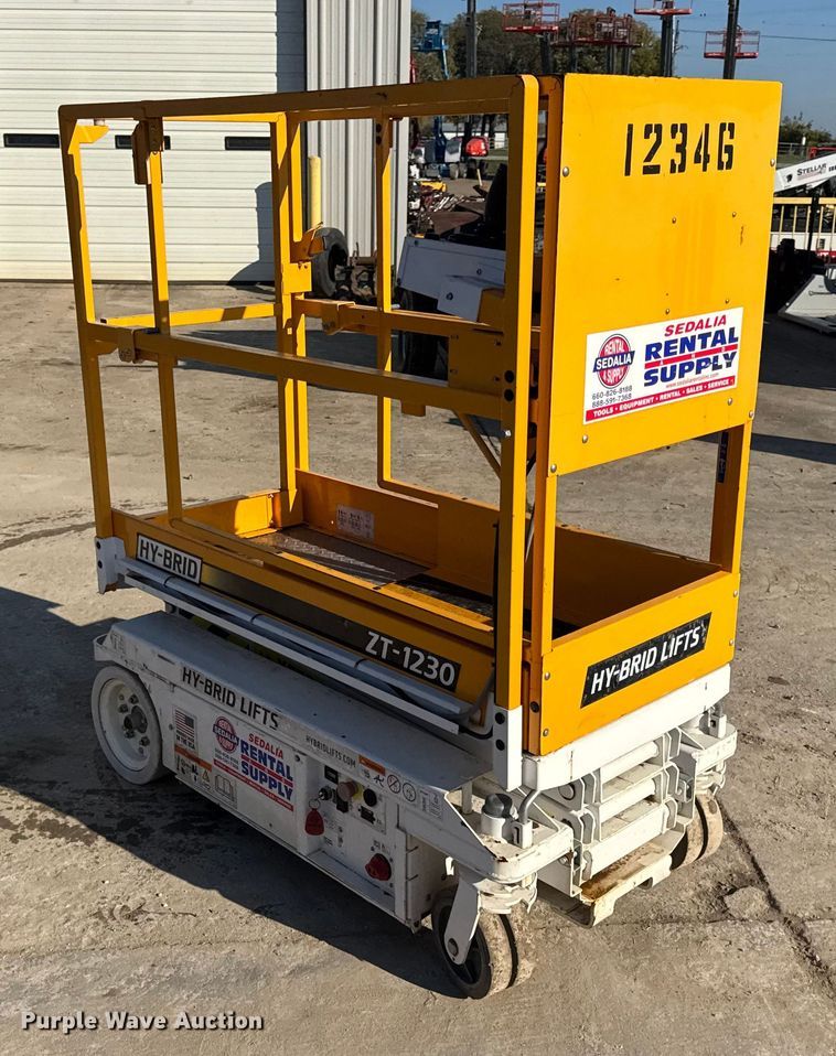 image for item EN0650 2019 Hy-Brid ZT-1230 scissor lift