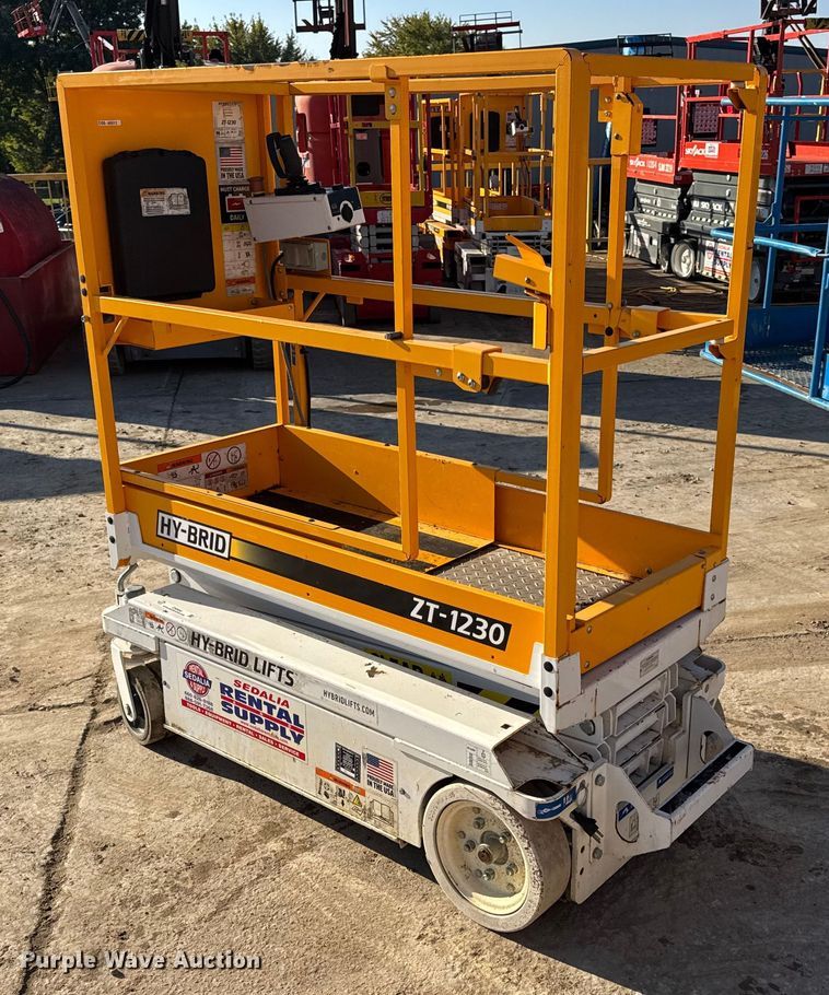 image for item EN0650 2019 Hy-Brid ZT-1230 scissor lift