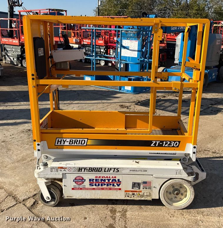 image for item EN0650 2019 Hy-Brid ZT-1230 scissor lift