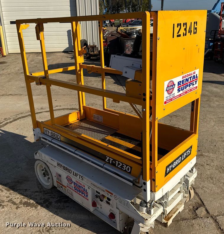 image for item EN0650 2019 Hy-Brid ZT-1230 scissor lift