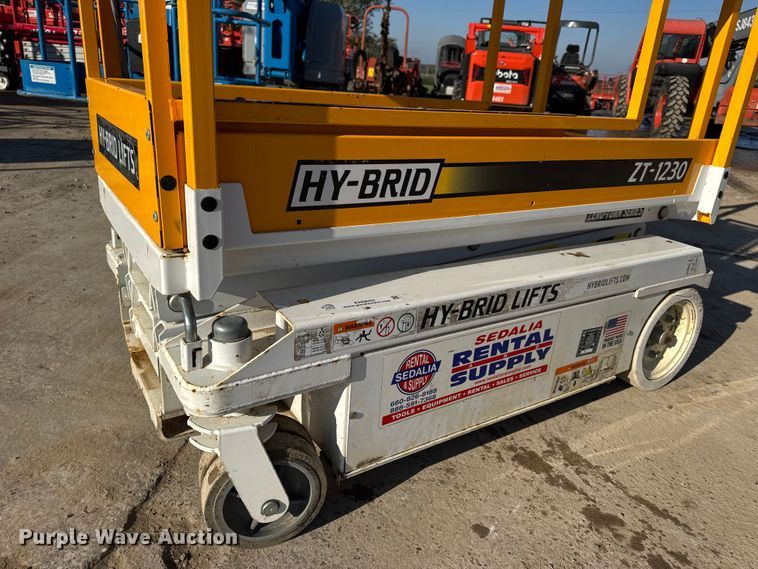 image for item EN0650 2019 Hy-Brid ZT-1230 scissor lift