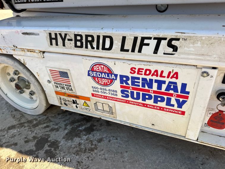 image for item EN0650 2019 Hy-Brid ZT-1230 scissor lift