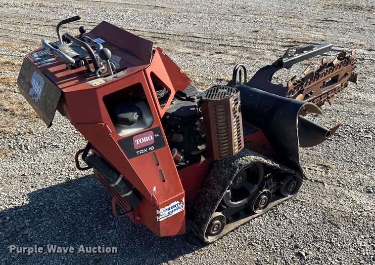 image for item EN0651 Toro TRX-16 trencher