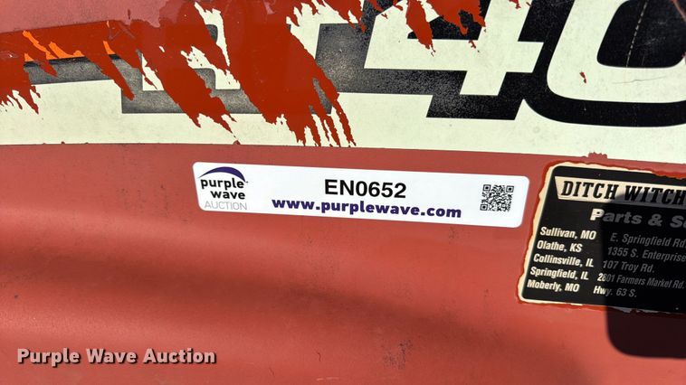 image for item EN0652 2007 Ditch Witch RT40 trencher