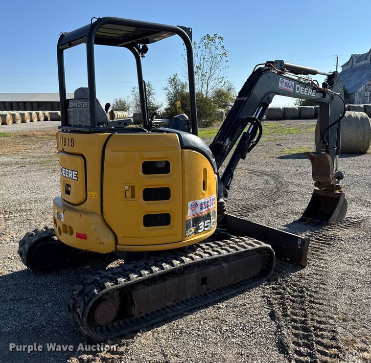EXCAVADORA 2019 JOHN DEERE 35G