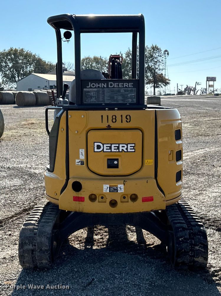 image for item EN0653 2019 John Deere 35G mini excavator