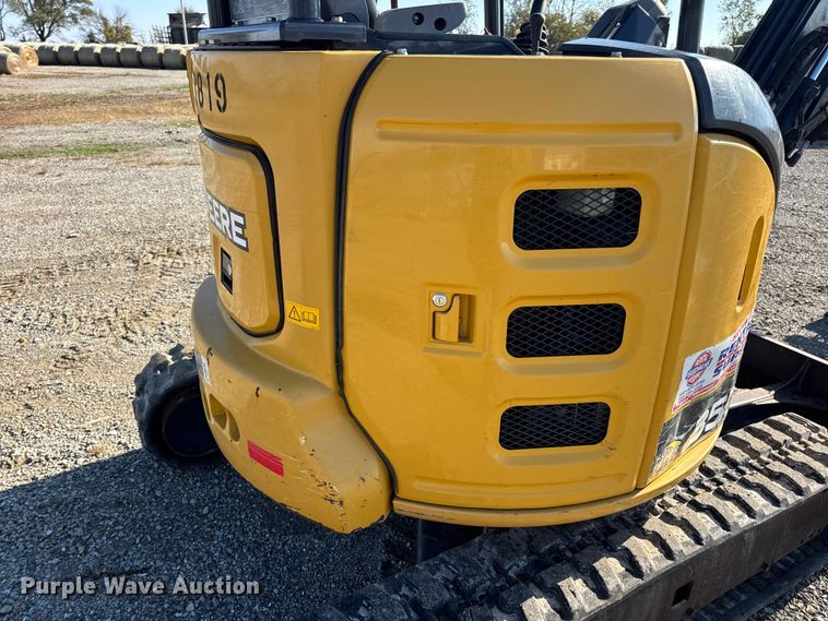 image for item EN0653 2019 John Deere 35G mini excavator