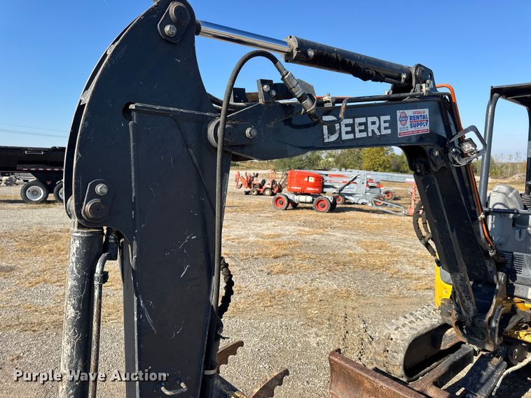 image for item EN0653 2019 John Deere 35G mini excavator